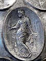 Hera motifli bir madalyon
