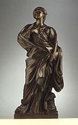 Statuette en bronze de Gian Lorenzo Bernini (fin du XVIIe siècle).