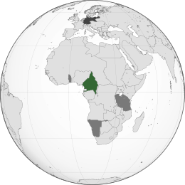 Camerun tedesco - Localizzazione