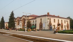 Järnvägsstationen i Jasynuvata