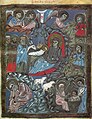 An Armenian miniature nativity of the savior, 1232