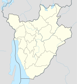 Gitega is located in Burundi