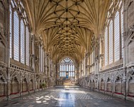 Interior of the Ely Cathedral Lady Chapel (14th century)