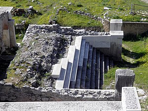 escalier en pierre