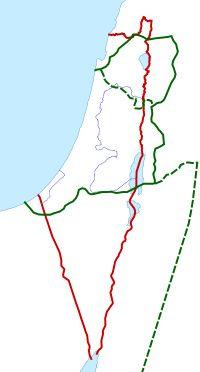 巴勒斯坦历史地图
