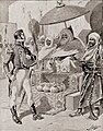 Image 24Captain William Bainbridge paying tribute to the Dey of Algiers, c. 1800 (from Barbary pirates)