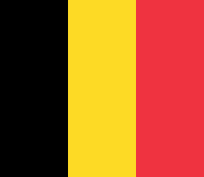 Drapeau d'État de la Belgique.