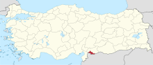 Kilis'in konumu