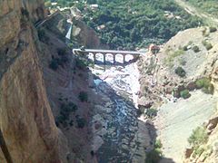 Pont des chutes.