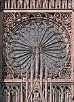 Rayonnant rose window, Strasbourg Cathedral west front