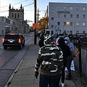 Early voting in Cleveland, Ohio.