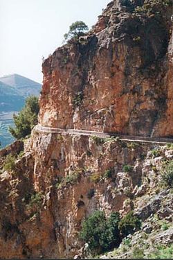 Skyline of Canillas de Aceituno