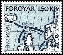 Faroe stamp 064 europe (viking route).jpg