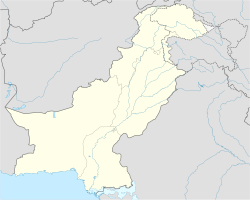 Karachi trên bản đồ Pakistan