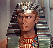 Yul Brynner mint II. Ramszesz a Tízparancsolatban