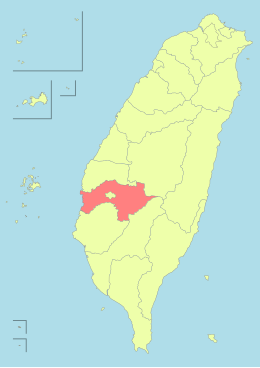 Cherta de la Contea de Chiayi