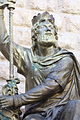 大卫王雕像，位于耶路撒冷锡安山。根据圣经和塔纳赫记载，大卫王将都城迁到耶路撒冷，又能征善战、颇有作为，开创了以色列历史的“黄金时代”