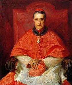 Philip Alexius de László: Kardinal Rampolla, olej na plátně, 1900