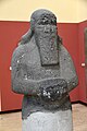 Unfinished basalt statue of Shalmaneser III, from Assur, Iraq. Ancient Orient Museum, Istanbul