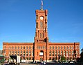 Rotes Rathaus, hôtel de ville de Berlin depuis la réunification allemande de 1990.