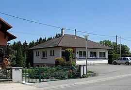 The town hall in Manspach