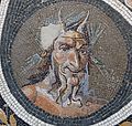 Römisches Mosaik mit Pans Darstellung
