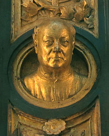 Porta del paradiso dopo il restauro, testine 06 autoritratto ghiberti.jpg