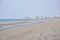 Image 24Qurum Beach - Crowne Plaza Muscat can be seen in the distance (on the cliff-top) (from Tourism in Oman)