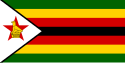 Flagge fan Simbabwe