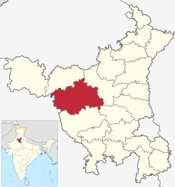 Location in Haryana