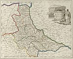 Мапа Київської губернії, 1800 рік