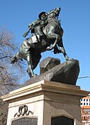 Monumento conmemorativo de los soldados australianos en la guerra sudafricana, de Adrian Jones (1904).[52]​