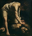 Caravaggio, David y Goliat, 1597-1600. Museo del Prado, Madrid