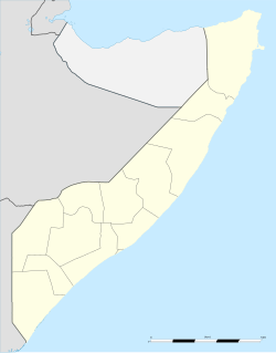 Somali üzerinde Mogadişu