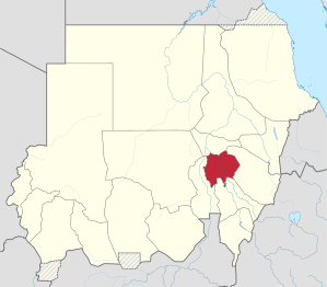 Lokasi di Sudan