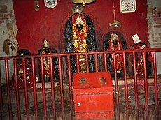 Idols of Bhadrakali temple