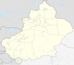 Tekes is located in Xinjiang