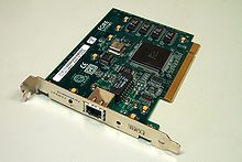 A network interface circuit with a port for ATM