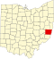 Belmont County map