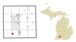 Location within Kalamazoo County