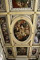 Rubensom maľovaný strop. Pohľadom ku trónu, Banqueting House, Whithehall, Londýn, Anglicko