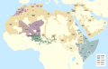 Map of the Afroasiatic languages