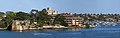 View of Five Dock, looking south across Parramatta River