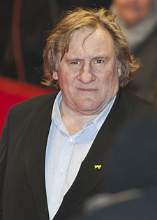 Gérard Depardieu na Berlínském mezinárodním filmovém festivalu v roce 2010