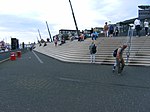 Uferpromenade und Hochwasserschutzanlage Niederhafen, Hamburg