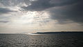 Isole del Golfo viste dallo specchio d'acqua di fronte Napoli