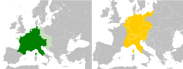 Sacro Romano Impero - Localizzazione