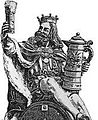 Image 27Gambrinus – king of beer (from History of beer)