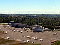 Malmi Airport's field and terminal building