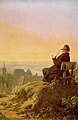 Carl Spitzweg, Repos dans le vignoble.